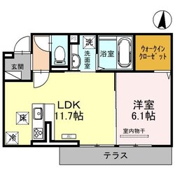 アクシス・ハイムの物件間取画像